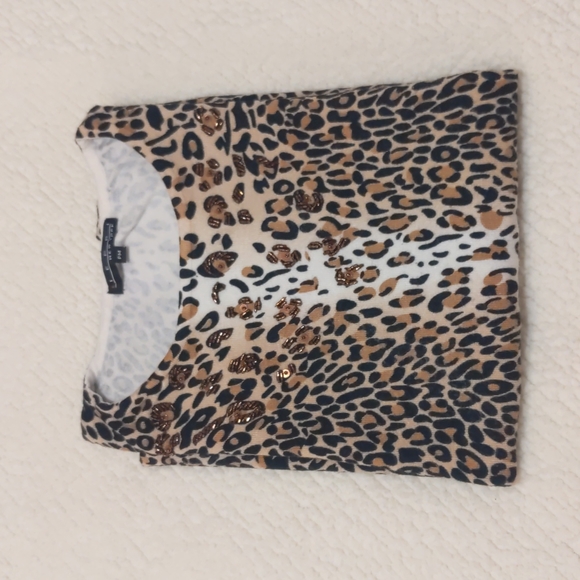 Animal print bling top - Picture 8 of 9